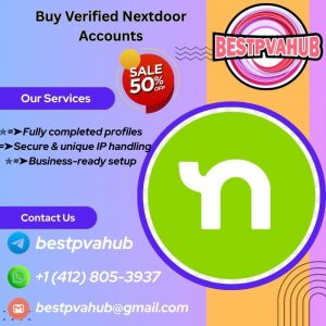 Buy Verified Nextdoor Accounts